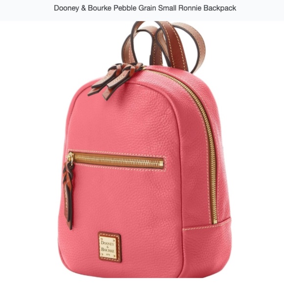 dooney & bourke pebble grain small ronnie backpack